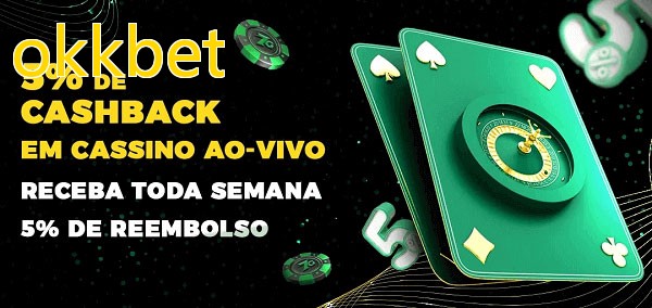 Promoções do cassino ao Vivo okkbet